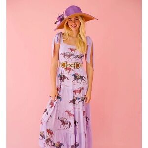 Judith march Kentucky Derby outfit